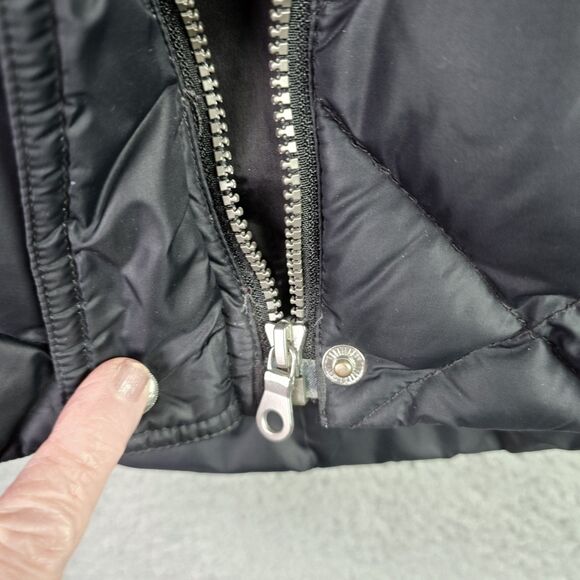 Eddie Bauer Premium Goose Down Quilted Vest EB700 Black Medium Puffer Capsule - Picture 5 of 13